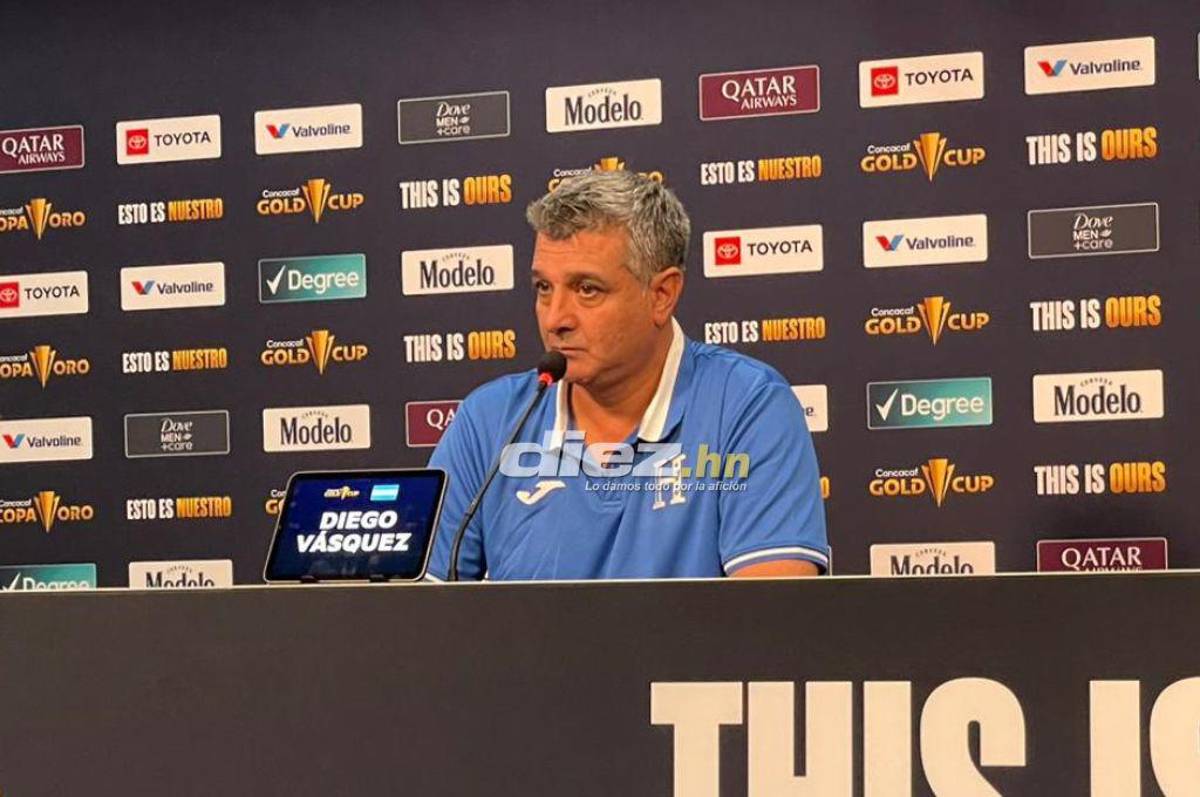 Diego Vázquez tras el empate de Honduras ante Qatar: “Creo que con rivales del mismo nivel, competimos”