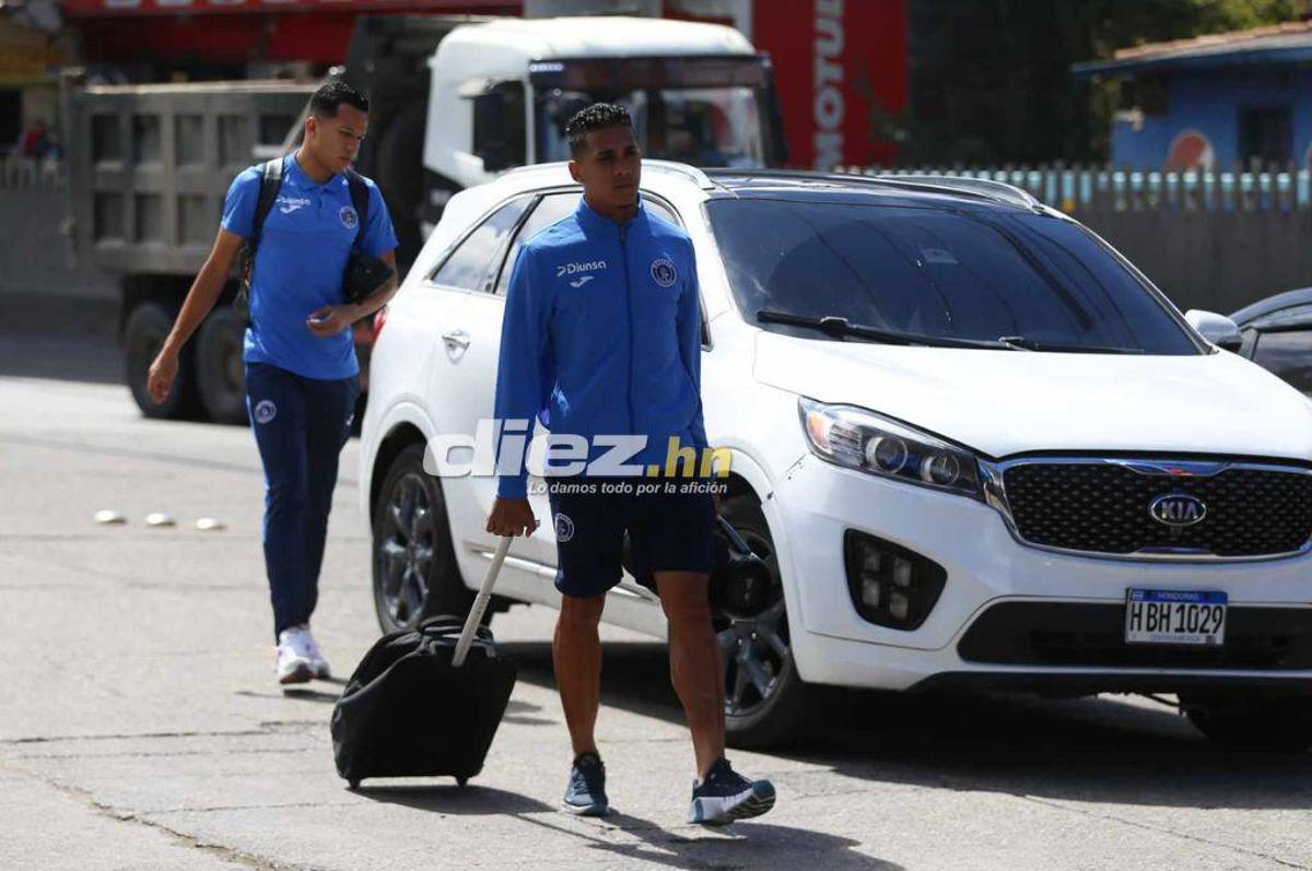 Así recibieron al hermano de Agustín Auzmendi en Motagua y el equipo azul viajó ya a Danlí