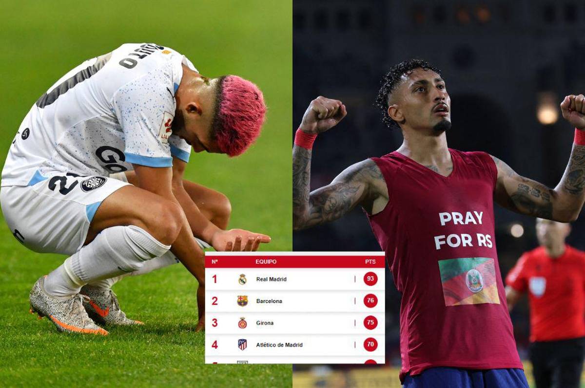 Barcelona ‘celebra’ la caída del Girona y roza jugar la Supercopa de España: así queda la tabla de posiciones de LaLiga