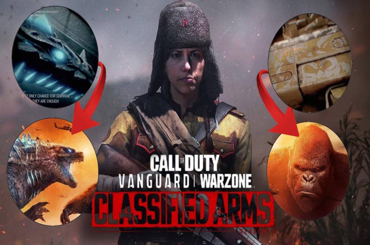 Call of Duty: Vanguard/Warzone confirma la llegada de Godzilla y Kong mediante el tráiler de su Temporada 3 “Armas Secretas”