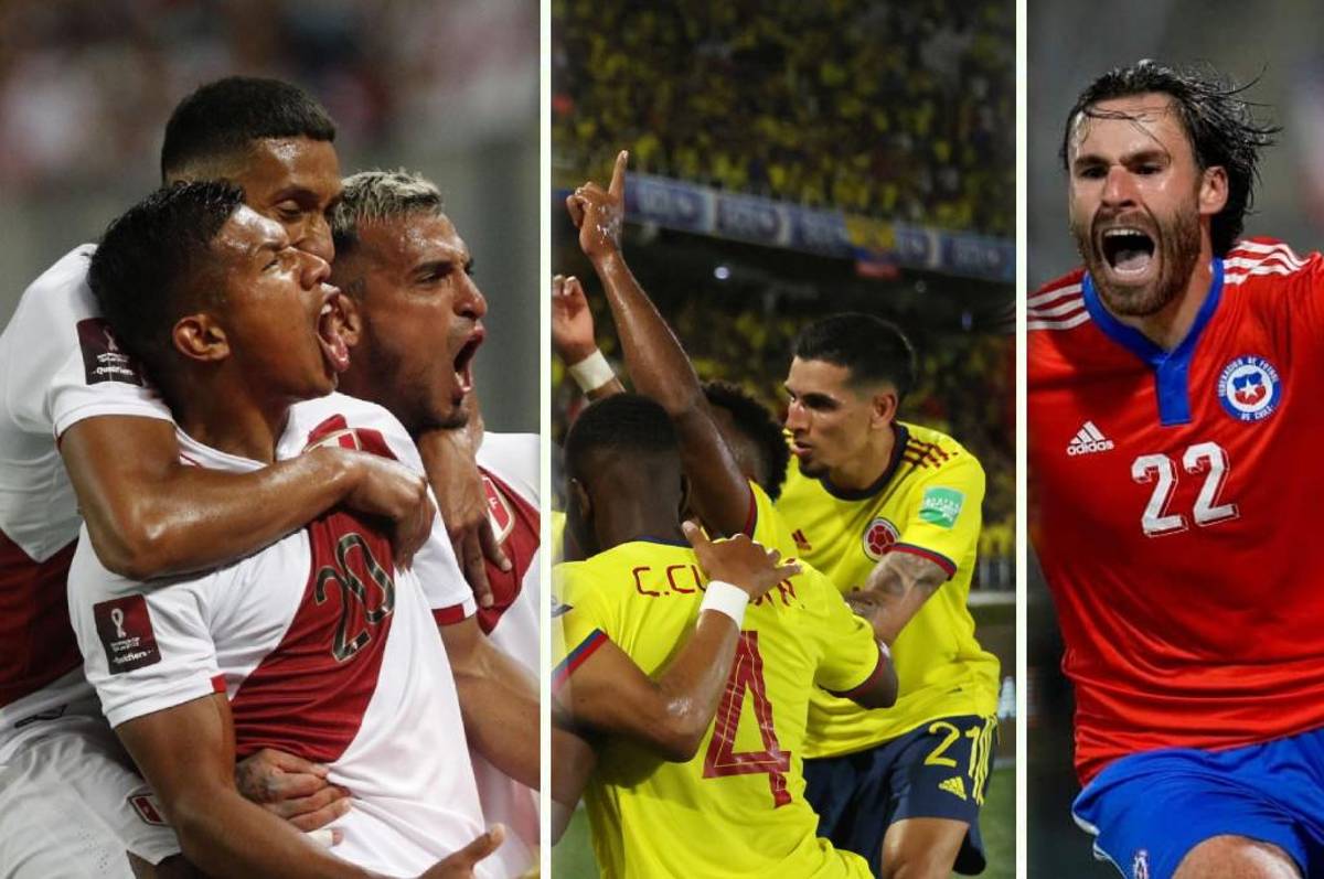 Infartante cierre: Esto necesitan Perú, Colombia y Chile para clasificar al repechaje de Conmebol en la última fecha