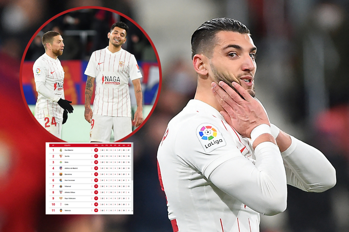 Sevilla tropieza y deja vía libre para que Real Madrid tome ventaja: Así está la tabla en la Liga Española