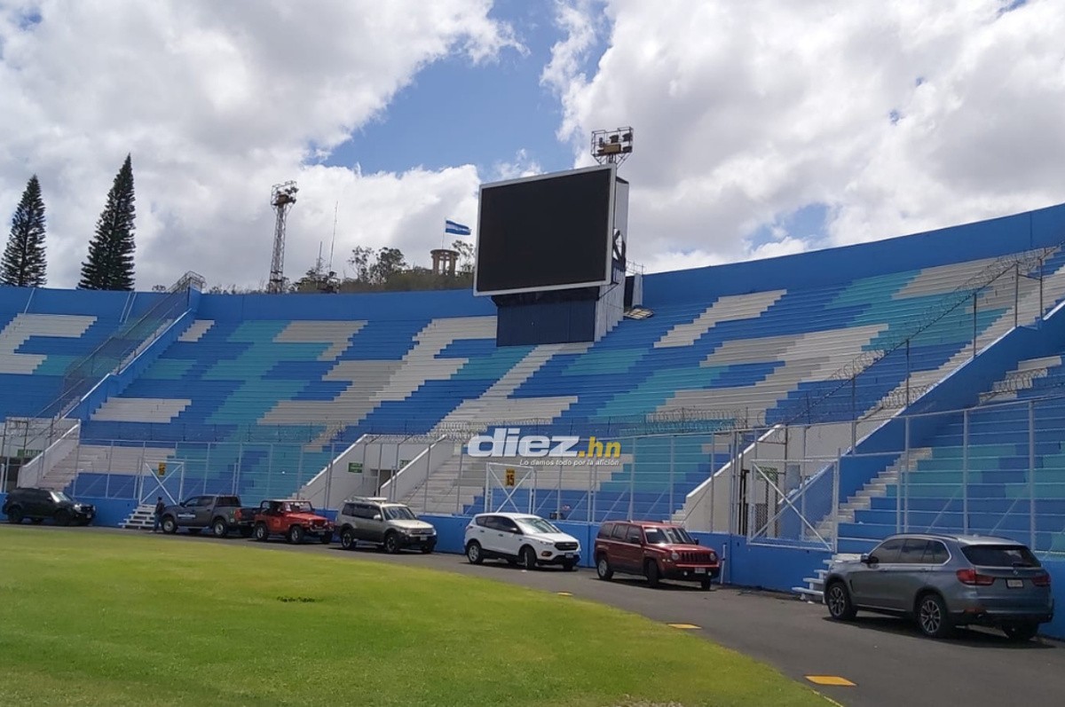Instalación de fibra óptica y reparación total de sanitarios: Los nuevos cambios que ya luce el estadio Nacional de Tegucigalpa