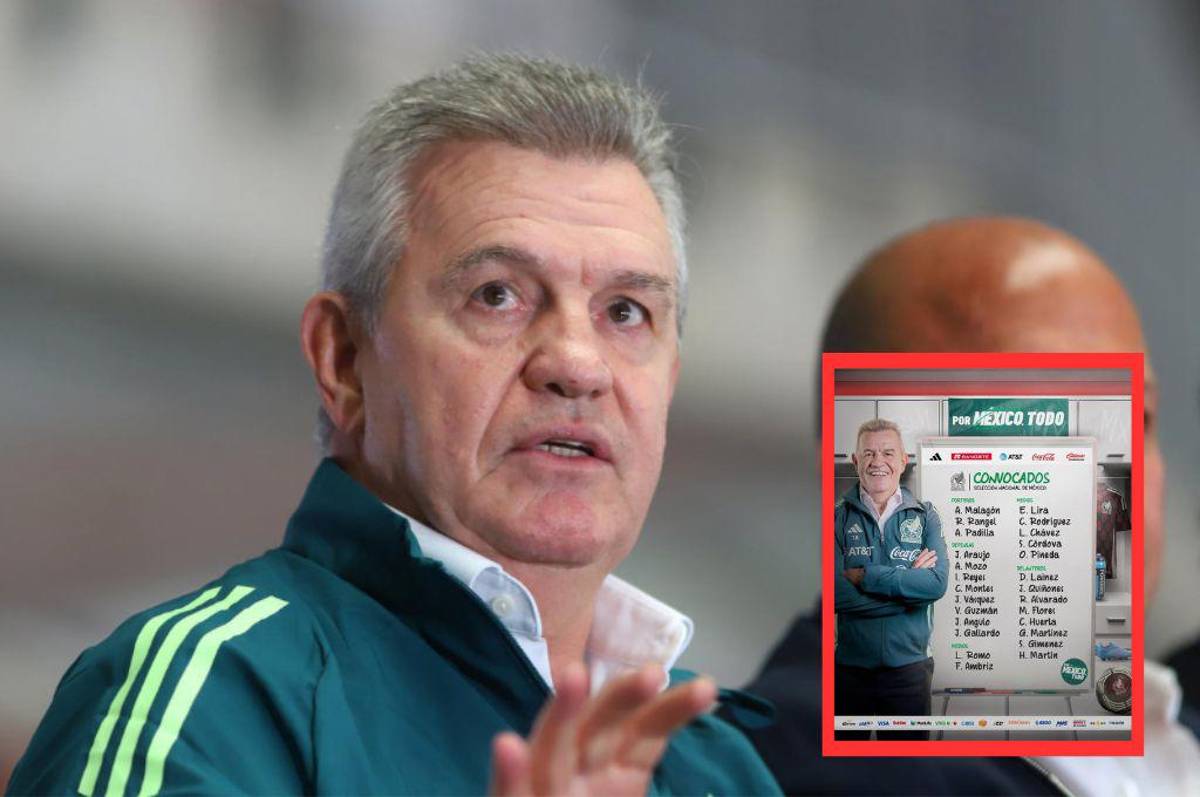 ¡Sorpresas! Javier Aguirre anuncia la primera convocatoria de la Selección México tras el fracaso en Copa América