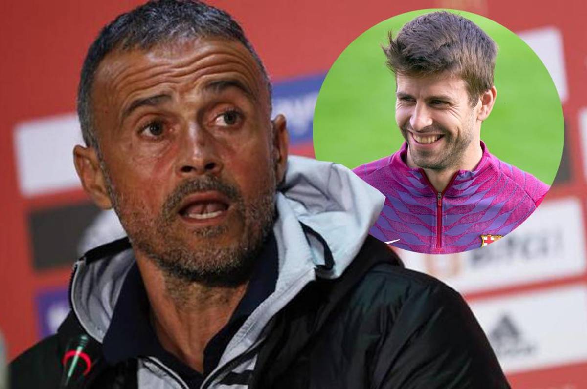 La contundente respuesta de Luis Enrique sobre una posible vuelta de Piqué a la selección de España