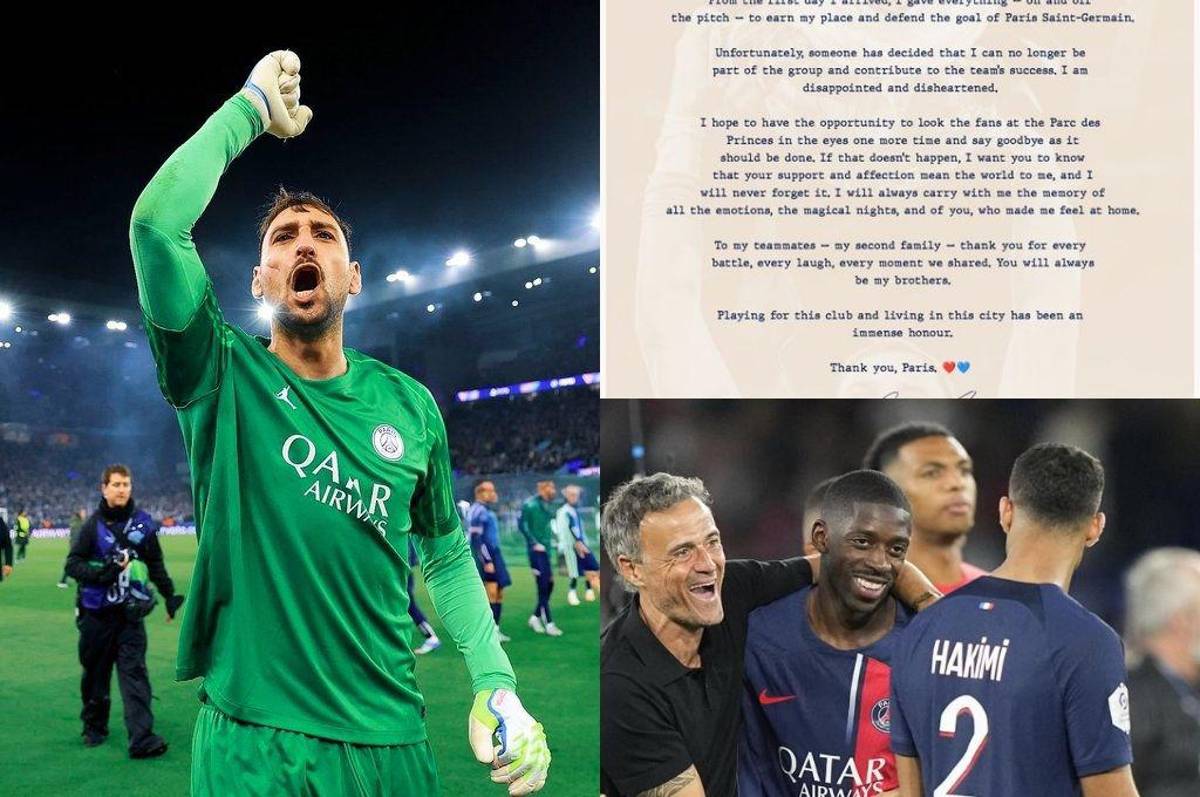 Donnarumma sorprende a todo el PSG con la confesión que nadie esperaba y señala al culpable: Él lo ha decidido todo...