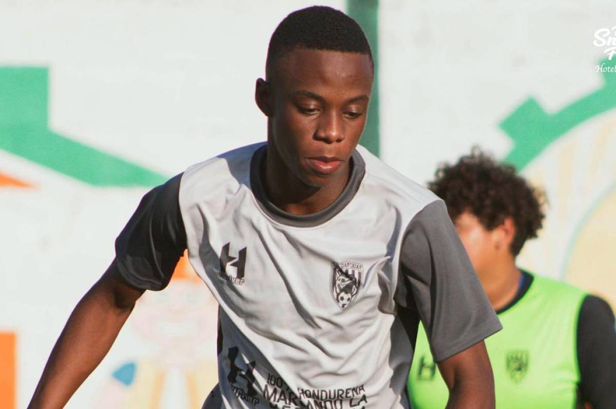 El ‘Vini’ de la segunda división de Honduras tiene 18 años y sueña con ayudar al San Juan a ascender.