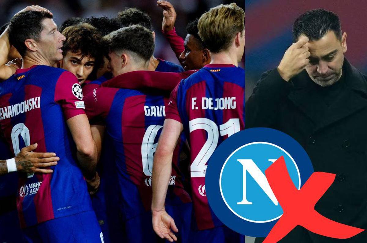 ¡Problema para Xavi! La figura del Barcelona que sería baja para los partidos de la Champions ante Napoli: ¿El motivo?