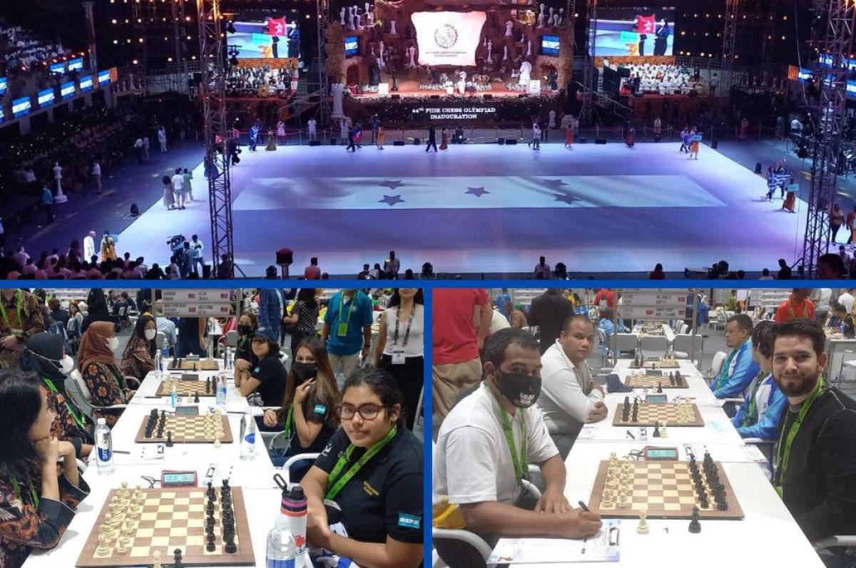 Selección Nacional hondureña de ajedrez se ubica en el primer lugar del grupo D en las Olimpiadas Mundiales en la India