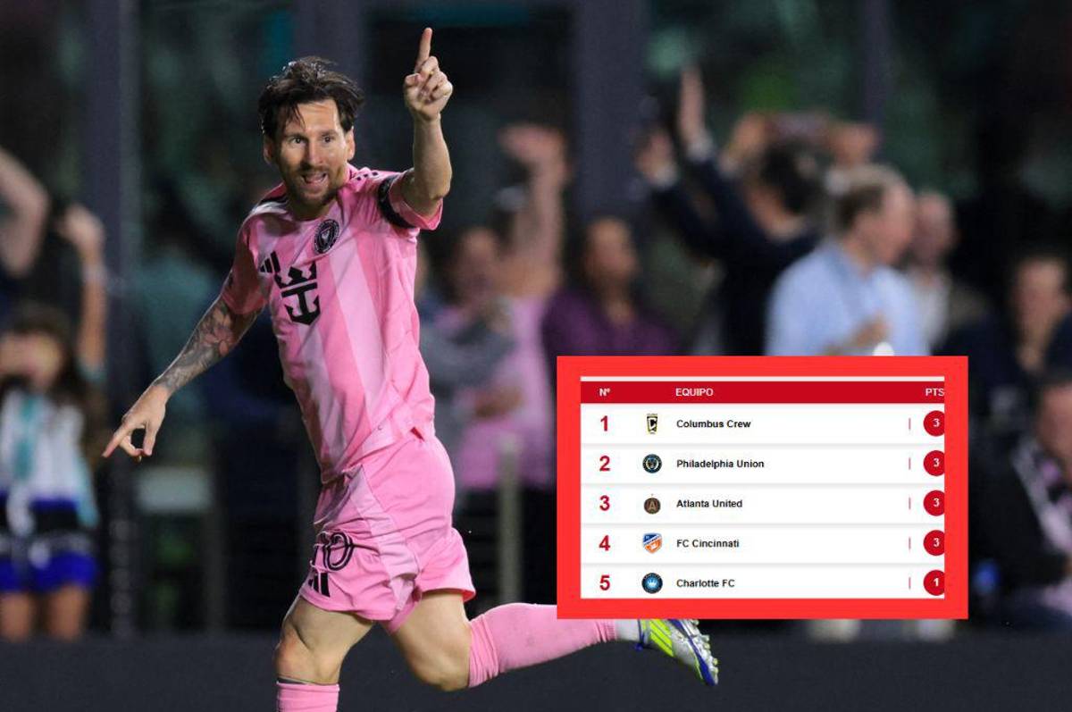 Messi se estrena en el ‘Sunday Night Soccer’: así se jugará la fecha 2 de la MLS, partidos, horarios y tabla de posiciones
