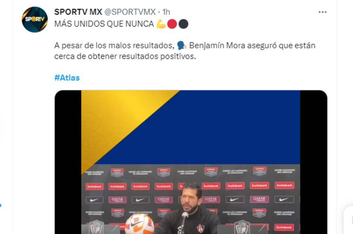 Prensa mexicana se distrae del Atlas-Olimpia tras polémica entre Martinoli con Mora y afición prepara show en el Jalisco