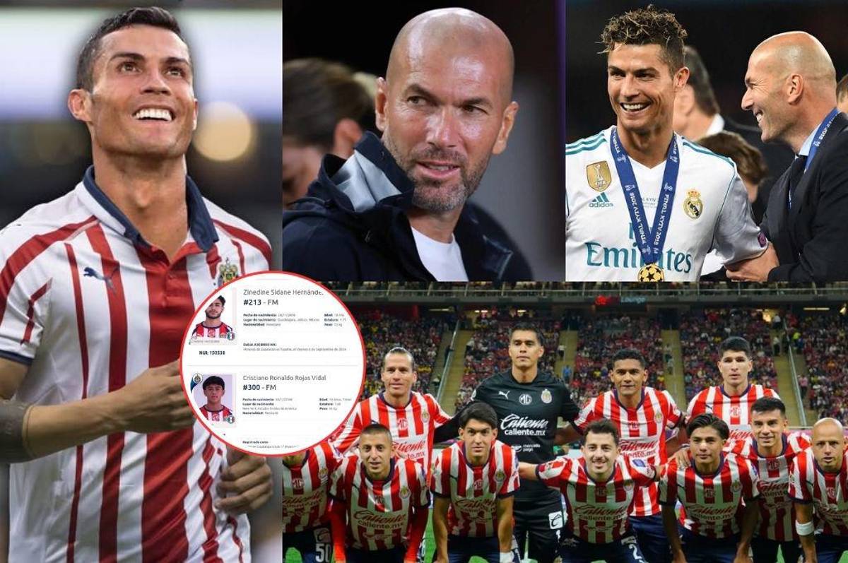 Insólito: Cristiano Ronaldo y Zinedine Sidane juegan para las Chivas: los fichajes que causan sensación en México