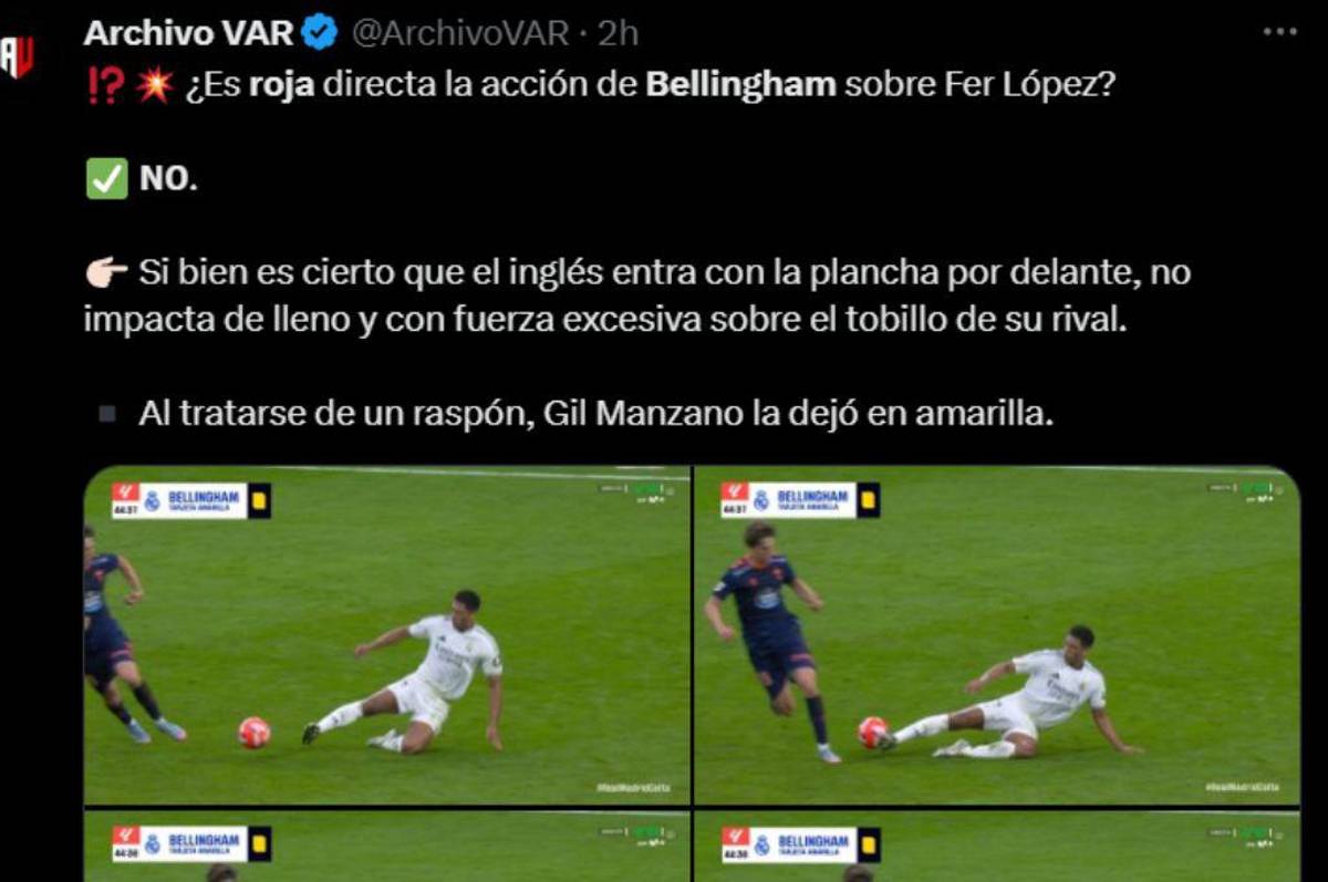 El árbitro y el VAR perdonaron al Real Madrid de una roja, los penales que no fueron sancionados y la noche mágica de Mbappé