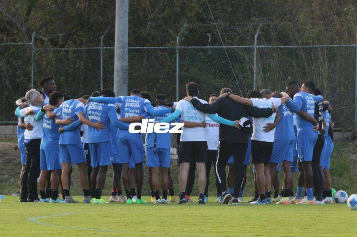 Así fue el segundo entreno de la Selección de Honduras que se prepara para buscar la clasificación a la Copa Oro 2025