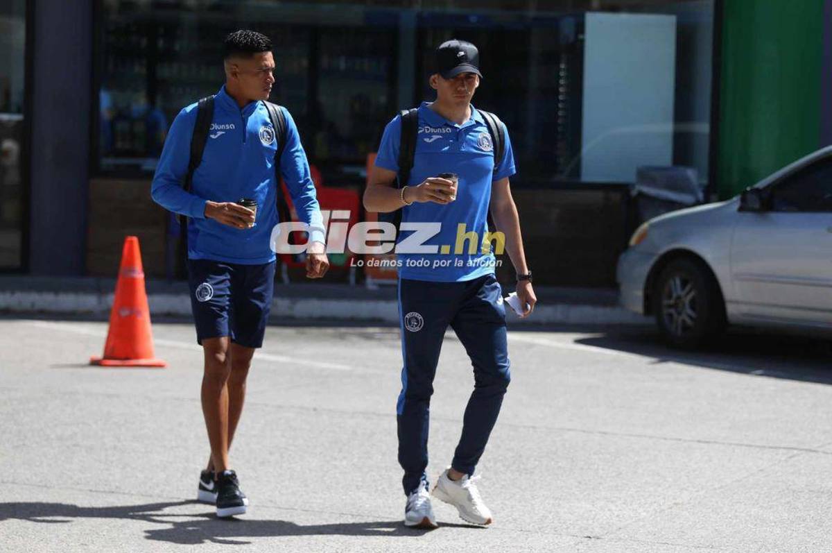 Así recibieron al hermano de Agustín Auzmendi en Motagua y el equipo azul viajó ya a Danlí