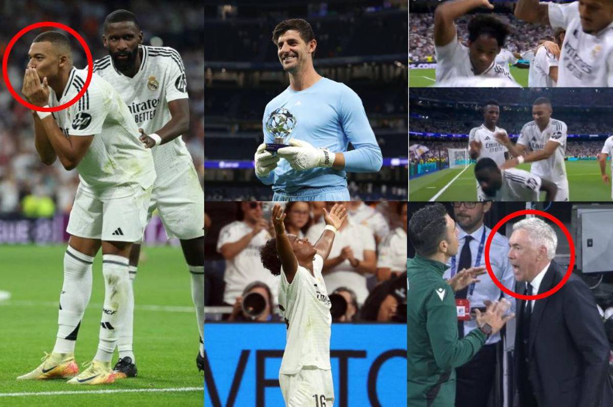 Mbappé recordó a leyenda con su festejo, motivo de la bronca de Ancelotti y revés del VAR al Real Madrid en Champions