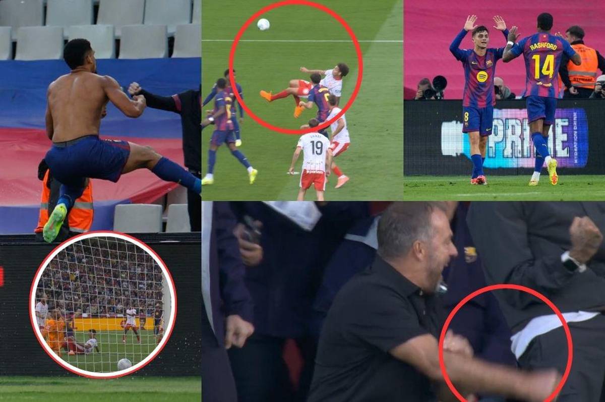 La mala seña de Flick al árbitro tras gol de Araújo, la polémica de la que todo el mundo habla y el golazo que silenció al Barcelona
