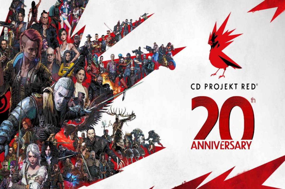 CD Projekt Red, creadores de The Witcher y Cyberpunk 2077, celebra su vigésimo aniversario y comparte con los fans