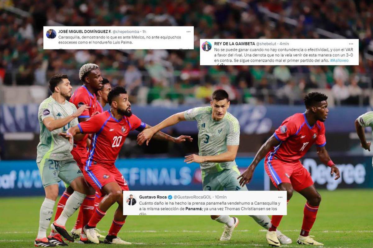 Lo que dice la prensa sobre la goleada de México a Panamá ¿Cómo califican la derrota los medios canaleros?