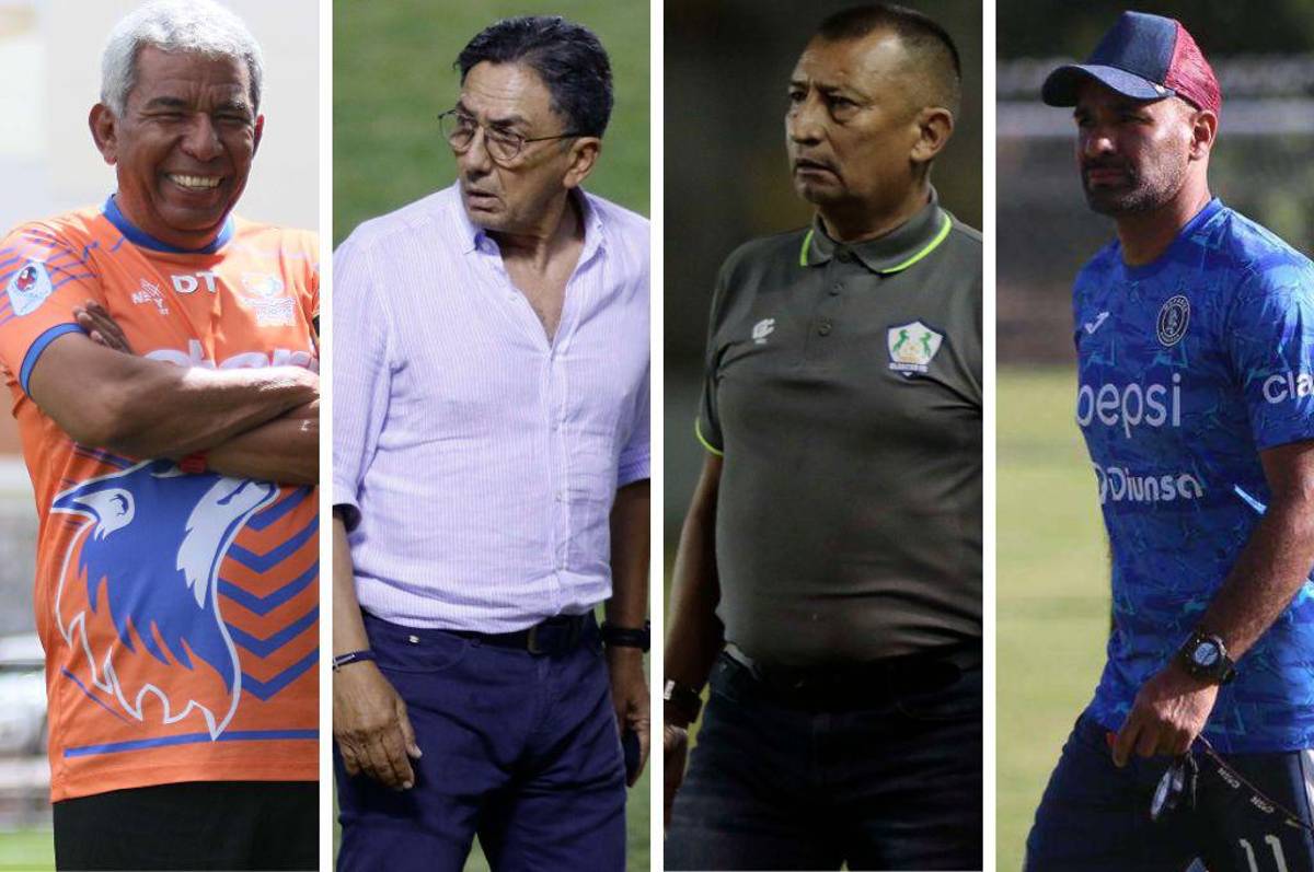 Con profesiones y solo uno ha sido campeón: Curiosidades de los técnicos hondureños que clasificaron a la liguilla