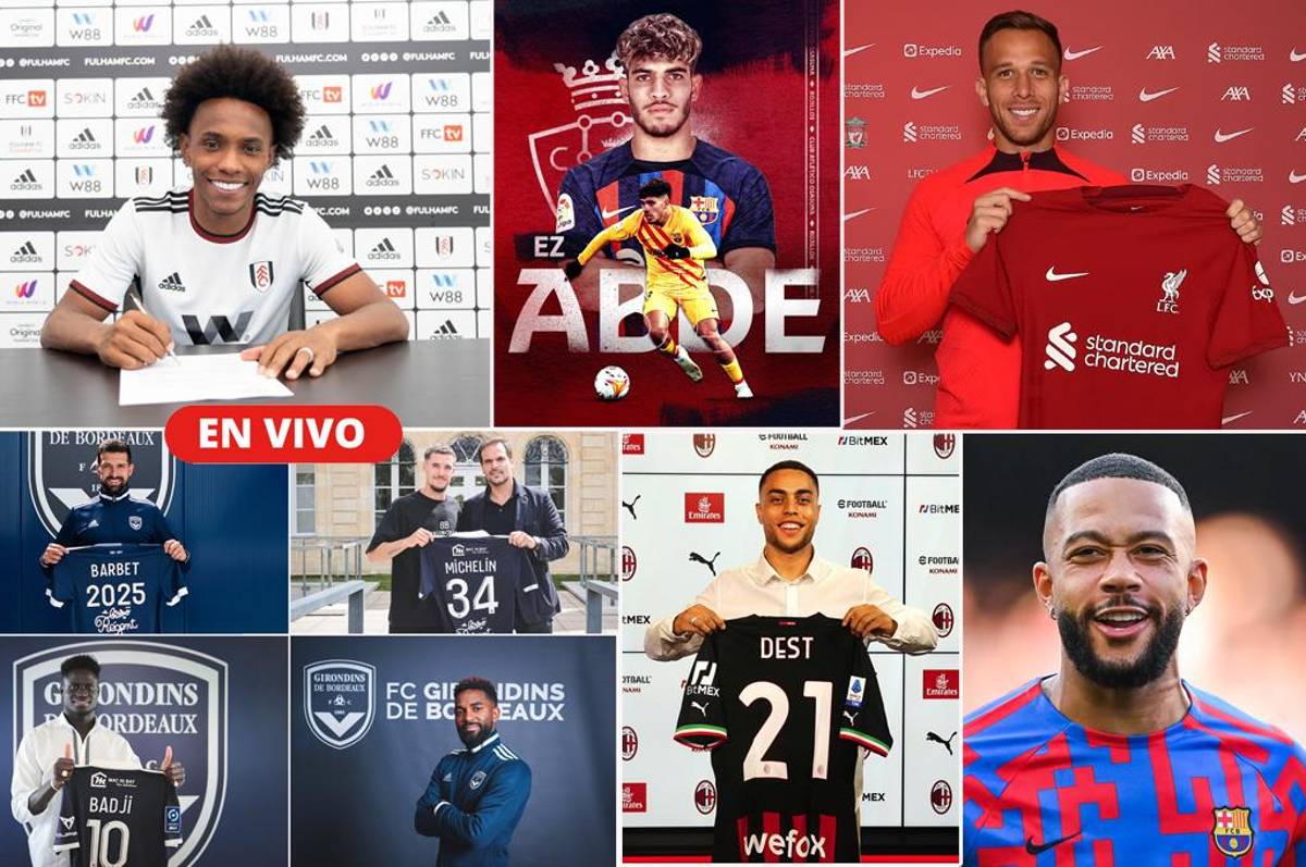 Así se vivió el último día del mercado de fichajes en las principales ligas de Europa