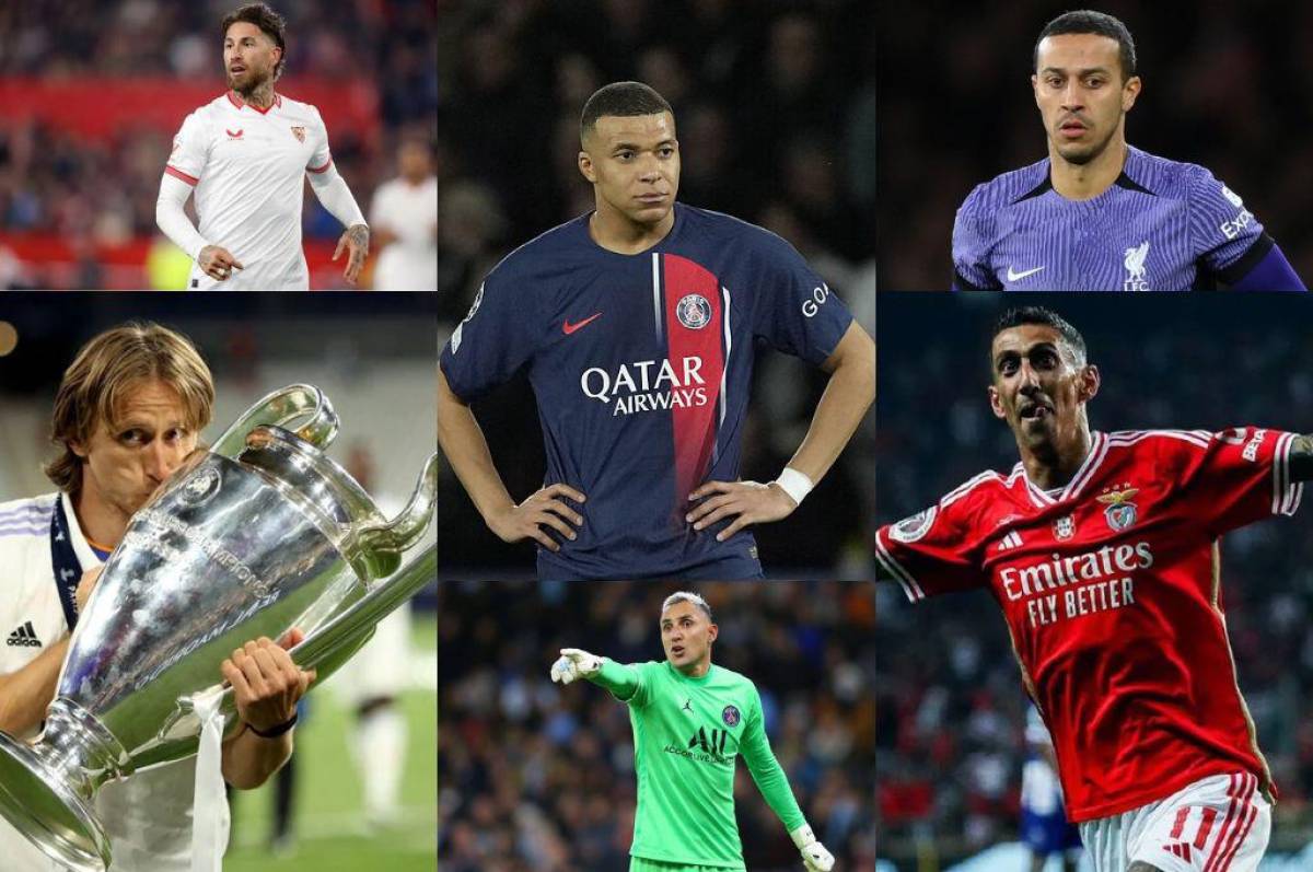Mbappé y tres del Real Madrid: Las grandes estrellas mundiales que se quedan SIN CONTRATO después del 30 de junio del 2024