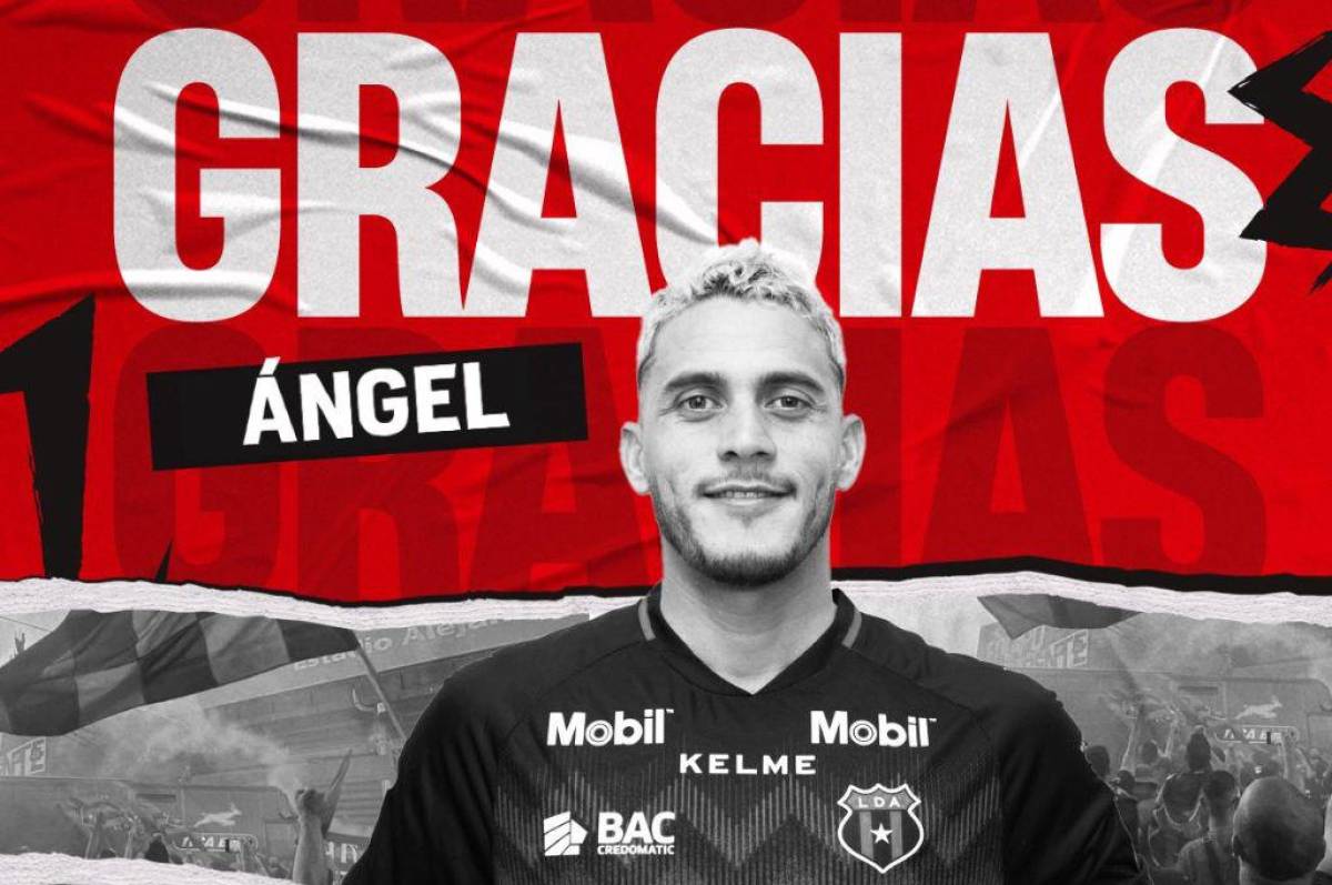 Oficial: Ángel Tejeda es separado de la Liga Deportiva Alajuelense de Costa Rica y regresará al fútbol hondureño