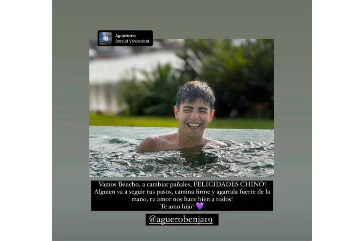 El mensaje de Gianinna Maradona, ex del Kun Agüero, al conocer que su hijo tendrá una hermana ¿Qué dijo el jugador?