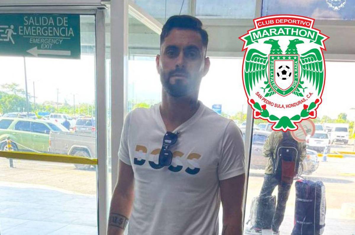 Carlos Franco, el nuevo portero del Marathón llega a Honduras para ponerse a las órdenes de Salomón Nazar