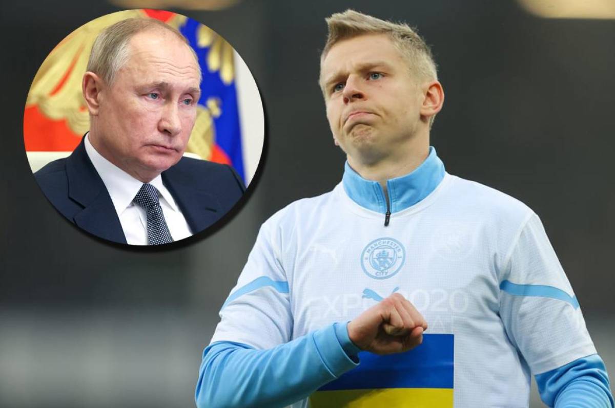 Zinchenko, el jugador del City que le deseó la muerte a Putin, confiesa el motivo que le impide estar combatiendo en Ucrania