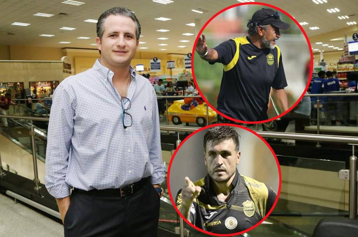 Elías Burbara, presidente del Real España, se pronuncia sobre futuro del “Potro” Gutiérrez y da buenas noticias sobre Ramiro Rocca