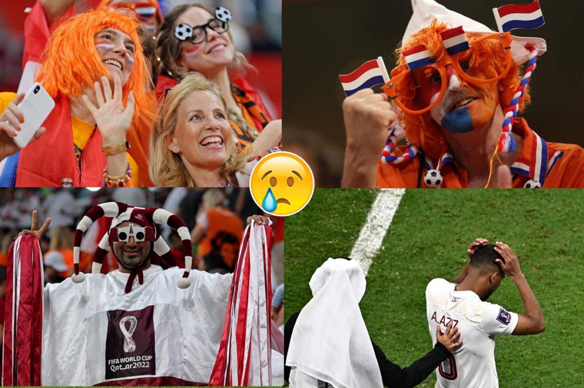 La desazón de los qataríes, la preciosura holandesa y las imágenes de tristeza del entrenador de Qatar
