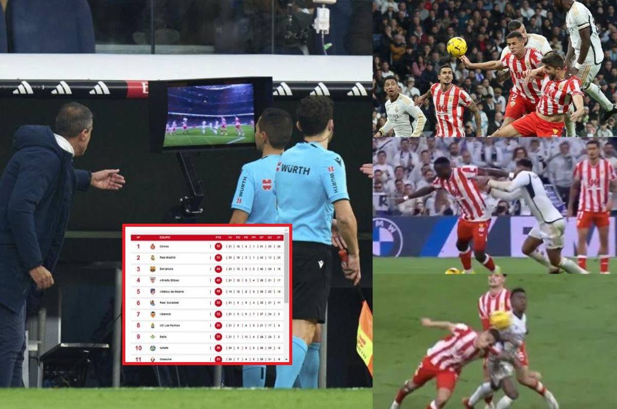 Real Madrid en tercero: Así estaría la tabla de posiciones de la Liga Española sin los errores del VAR ¿Y Barcelona?