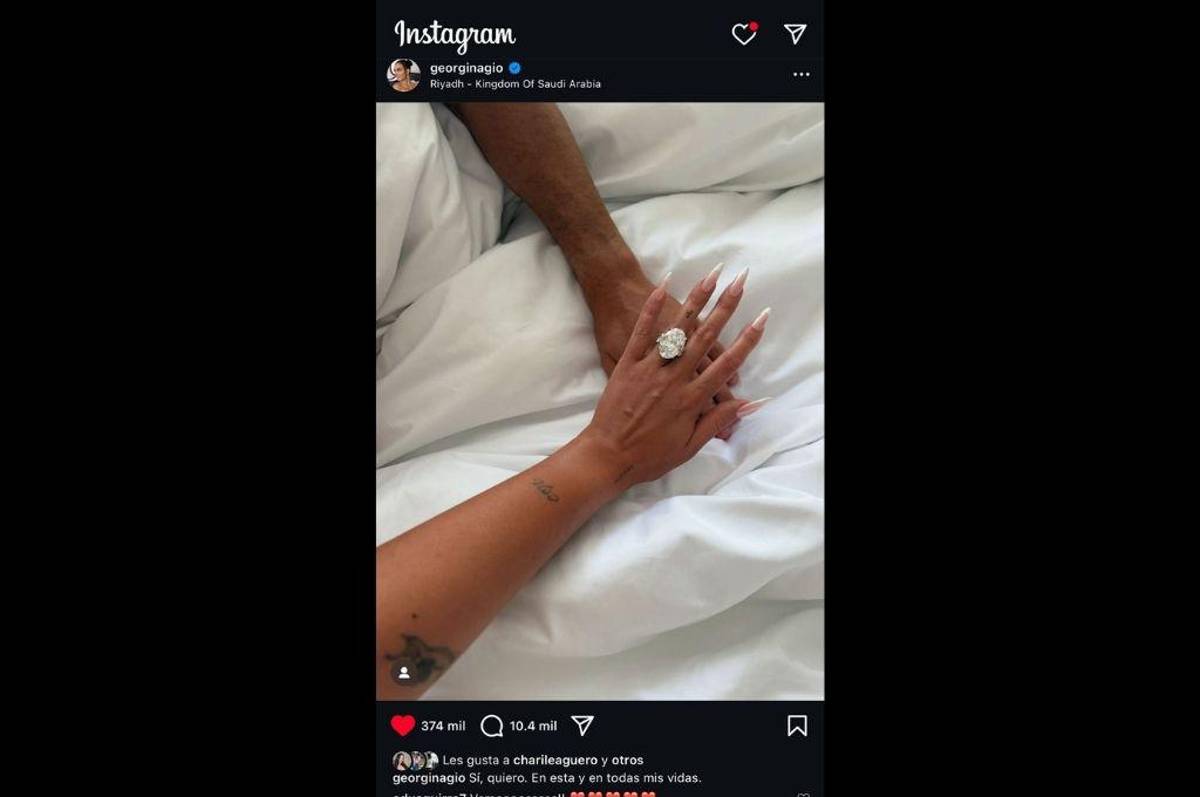 Cristiano Ronaldo le pidió matrimonio a Georgina Rodríguez: así fue la reacción de la modelo