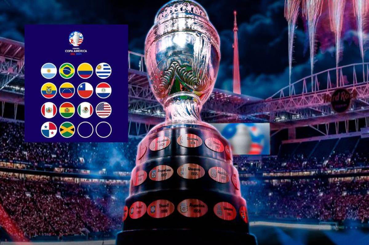 Copa América 2024: Definidos los cuatro bombos para el sorteo ¿Dónde quedará Honduras si clasifica?