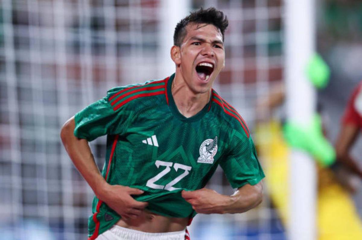 Hirving Lozano, anotó el gol de la victoria ante Perú el viernes 23 de septiembre.