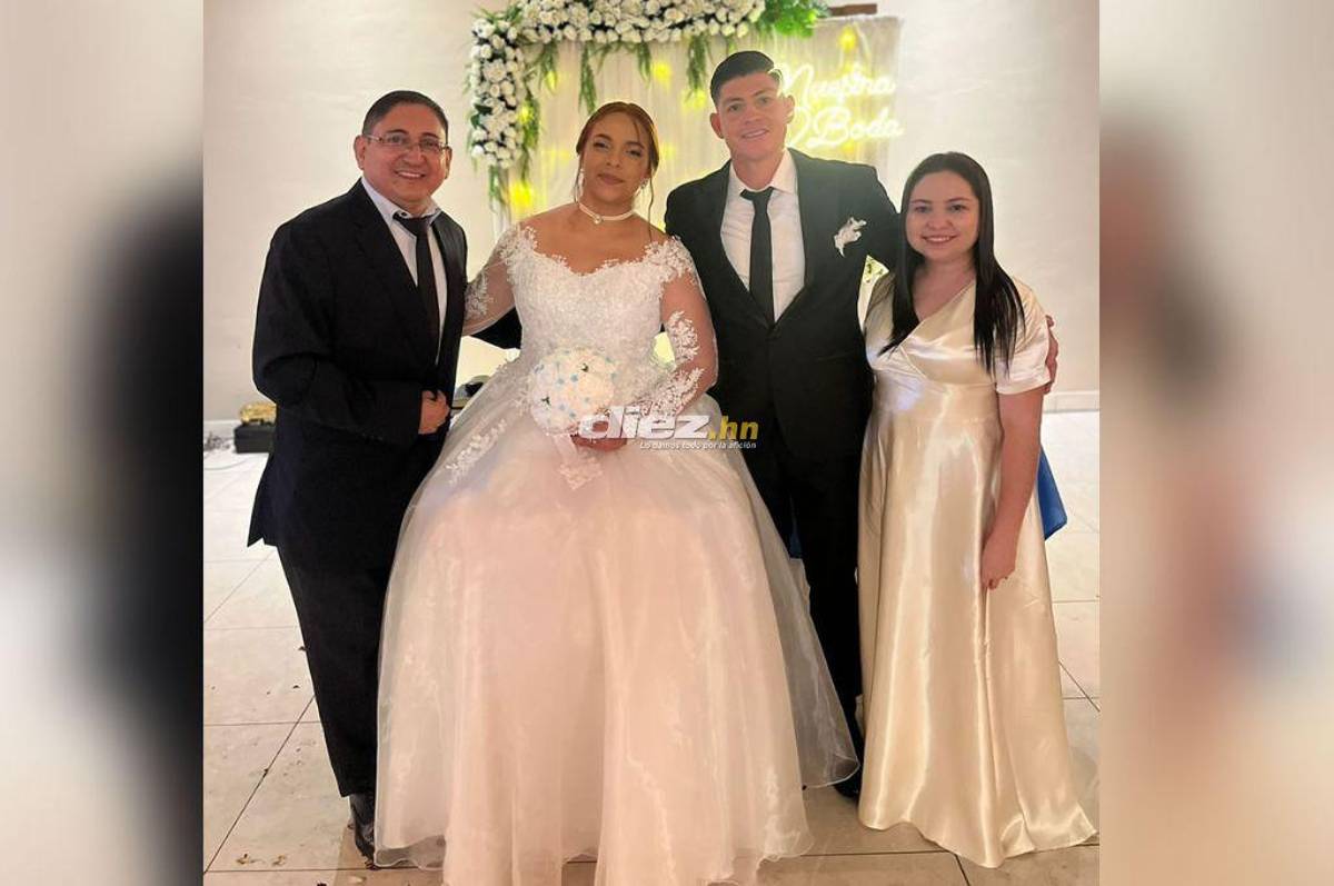 Francisco “Chelito” Martínez sorprende y se casó antes del partido de vuelta del repechaje ante Olancho FC