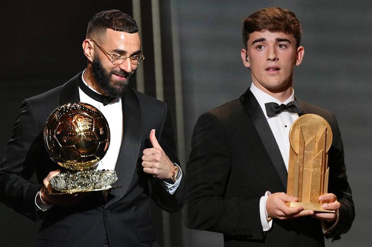 Se filtraron los votos: los únicos países que no votaron por Benzema como primero y las opciones de Messi para el Trofeo Kopa