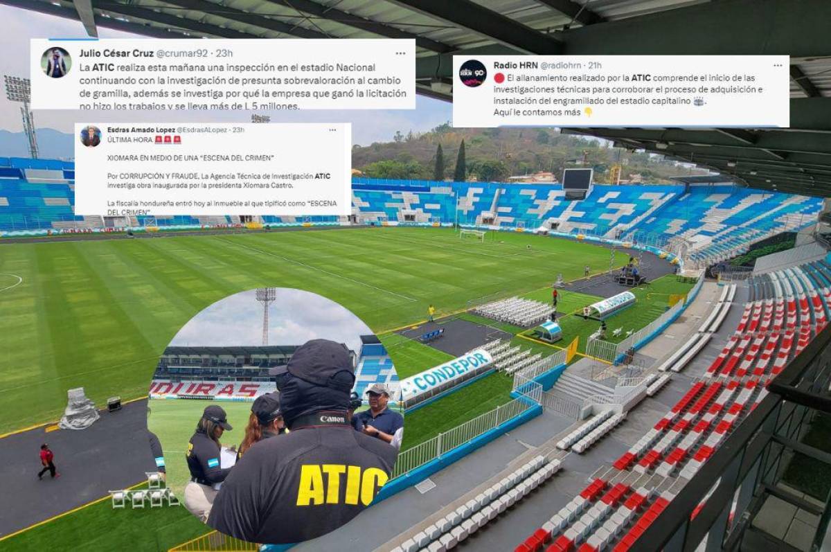 Así reaccionó la prensa a las investigaciones de la ATIC sobre la presunta sobrevaloración de la grama del estadio Nacional