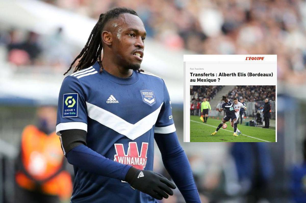 Alberth Elis no entra en los planes del Girondins, según L’Equipe y revelan el equipo mexicano que quiere ficharlo