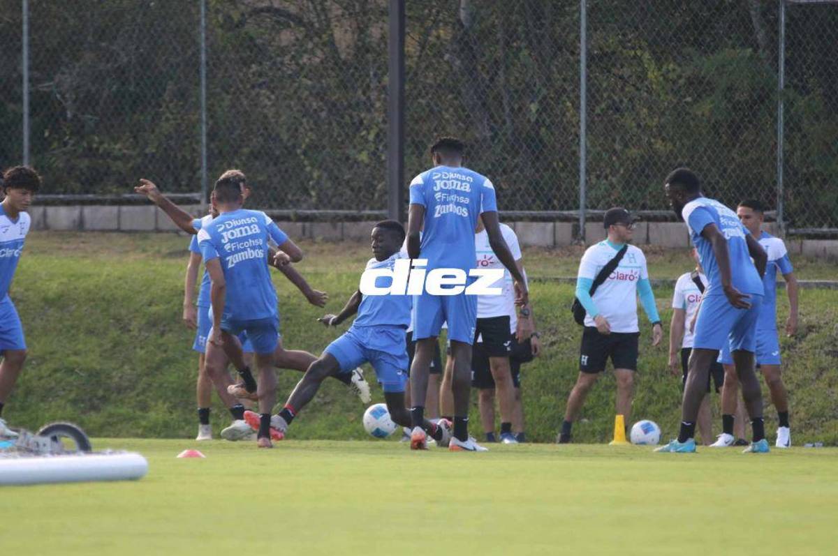 Así fue el segundo entreno de la Selección de Honduras que se prepara para buscar la clasificación a la Copa Oro 2025