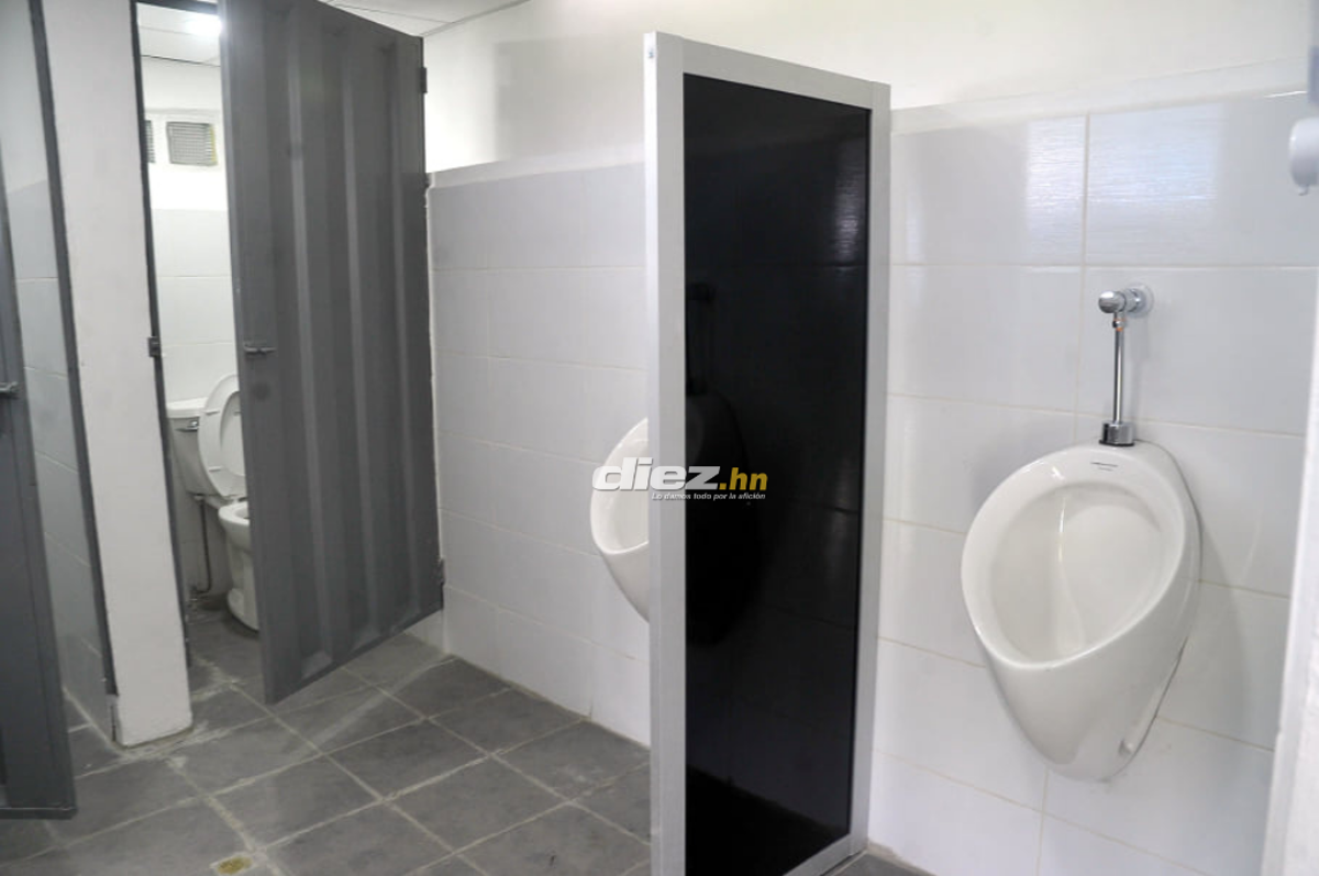 Instalación de fibra óptica y reparación total de sanitarios: Los nuevos cambios que ya luce el estadio Nacional de Tegucigalpa