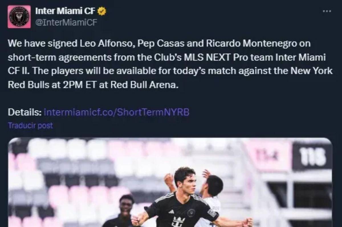 ¡Debutó gracias a Messi! El ex futbolista del Barcelona que jugó con el Inter Miami del Tata Martino ¿Quién es?