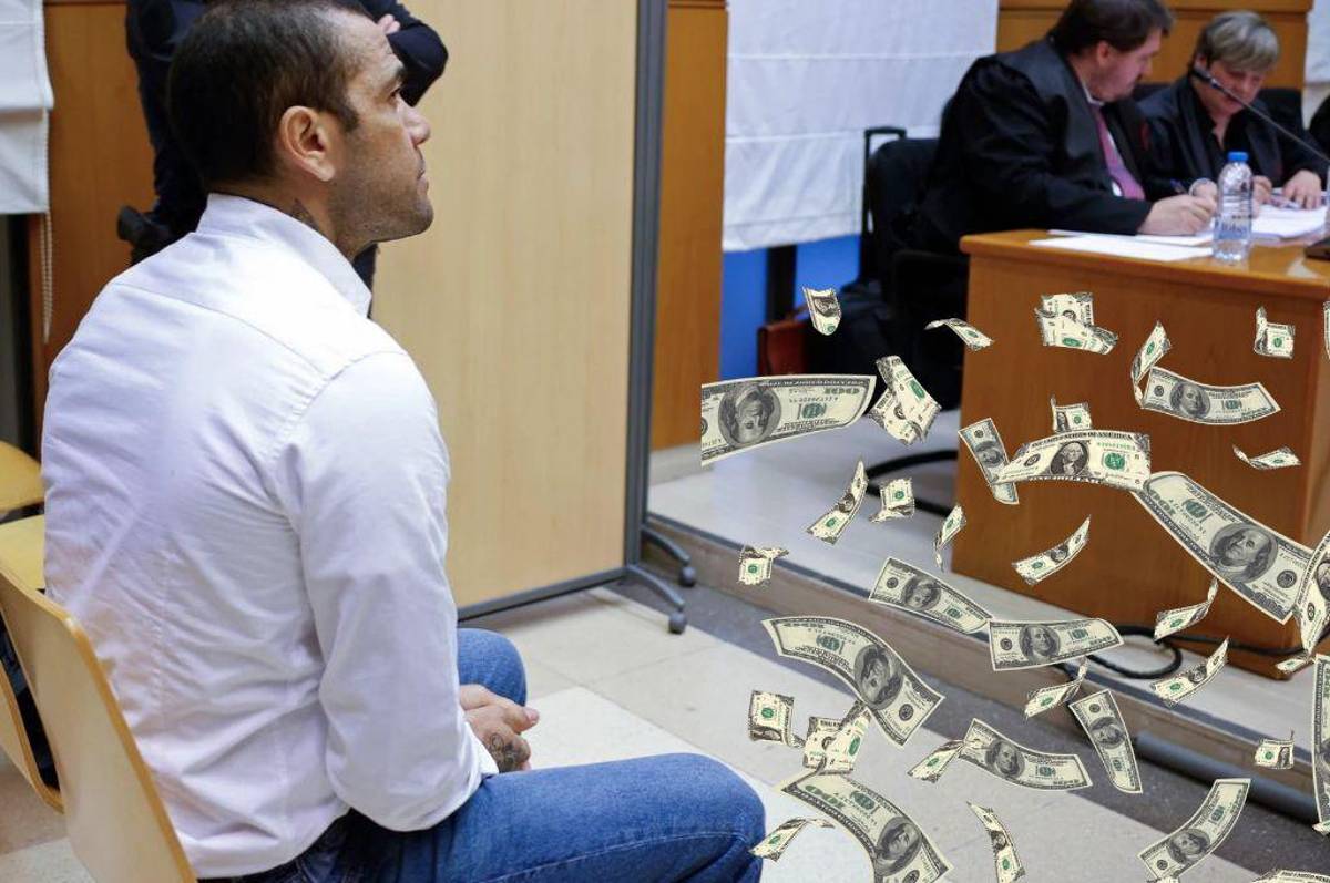 Dani Alves sale de la cárcel: ¿Cómo está su estado físico? Las primeras imágenes del brasileño tras pagar la fianza y quedar libre