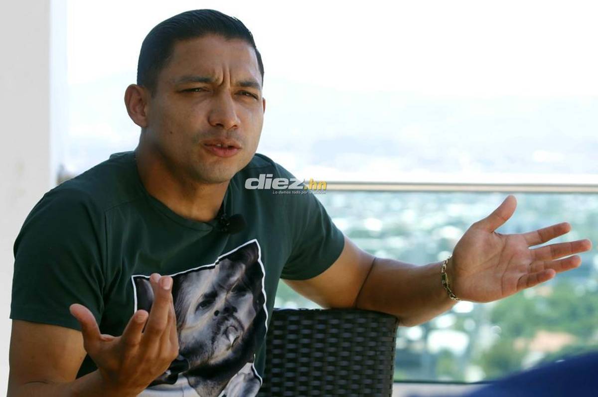 Emilio Izaguirre sorprende en la concentración de los Potros de Olancho previo al duelo ante el Olimpia