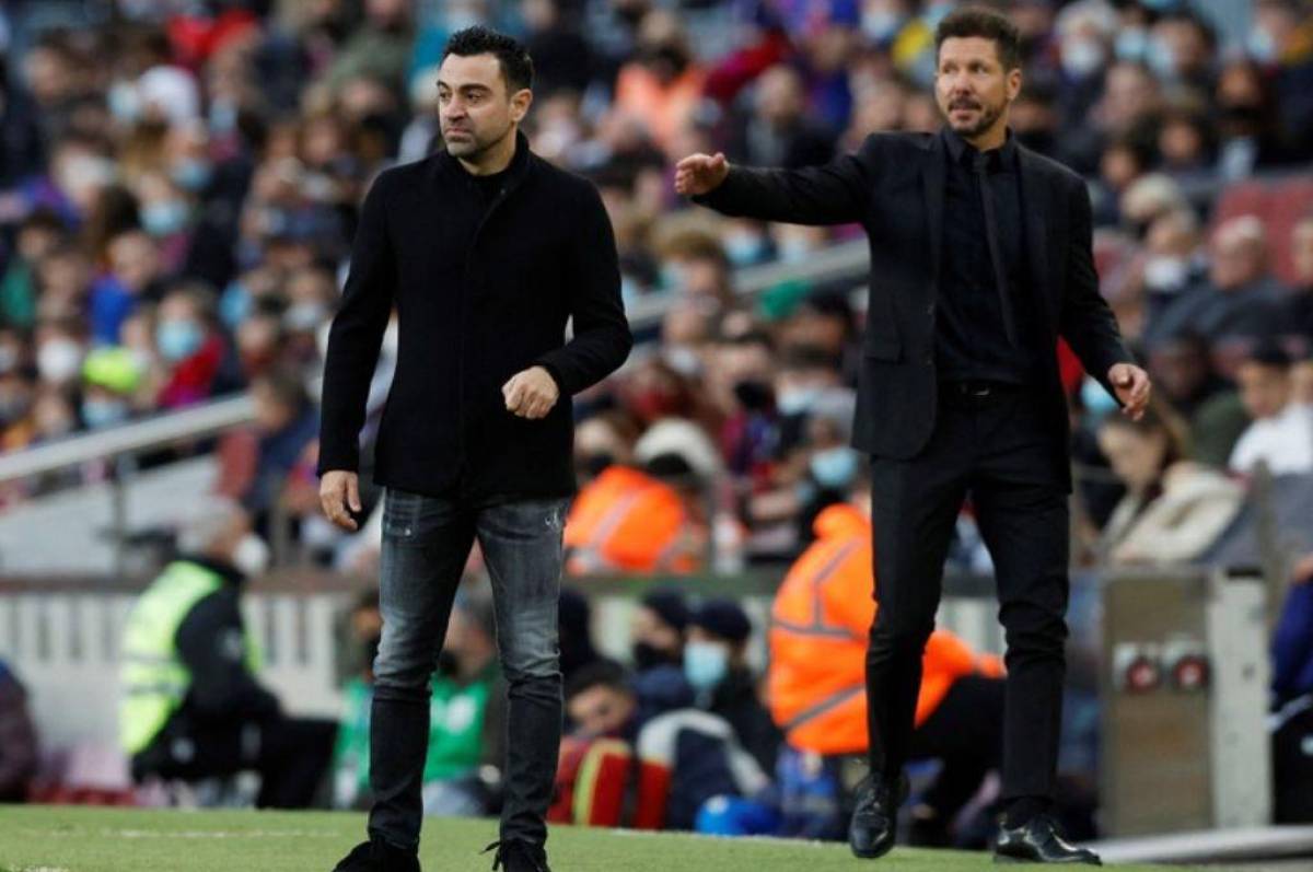 Cholo Simeone ‘se cansa’ de Xavi un día después del Barcelona-Atlético y lanza: “Este señor no se calla ni en pedo”