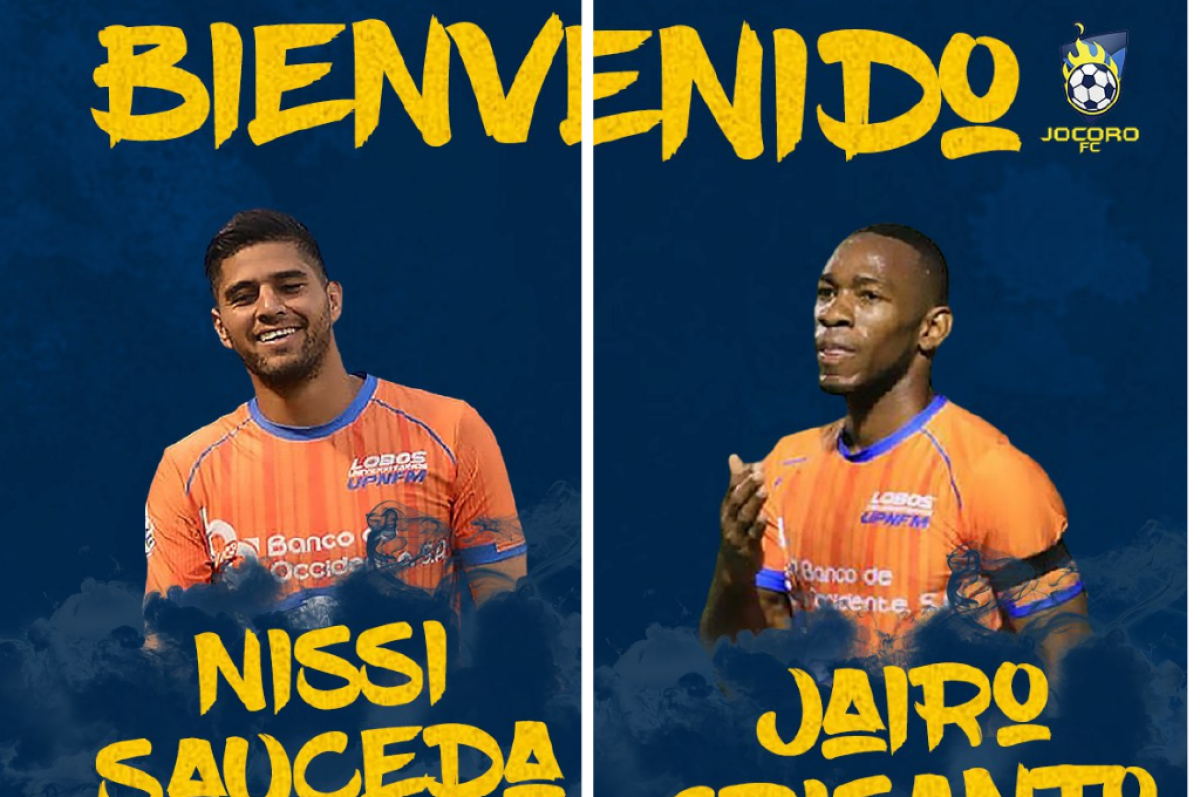 Nissi Sauceda y Jairo Róchez dejan la UPNFM y fichan por el Jocoro FC de la primera de El Salvador