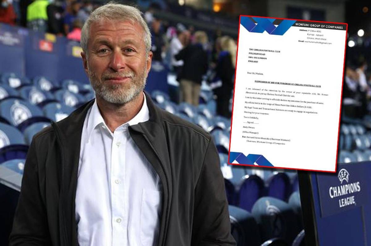 ¿Aceptará Abramovich? Empresario ghanés hace pública la oferta por comprar al Chelsea: ‘‘Estoy esperando una respuesta’’