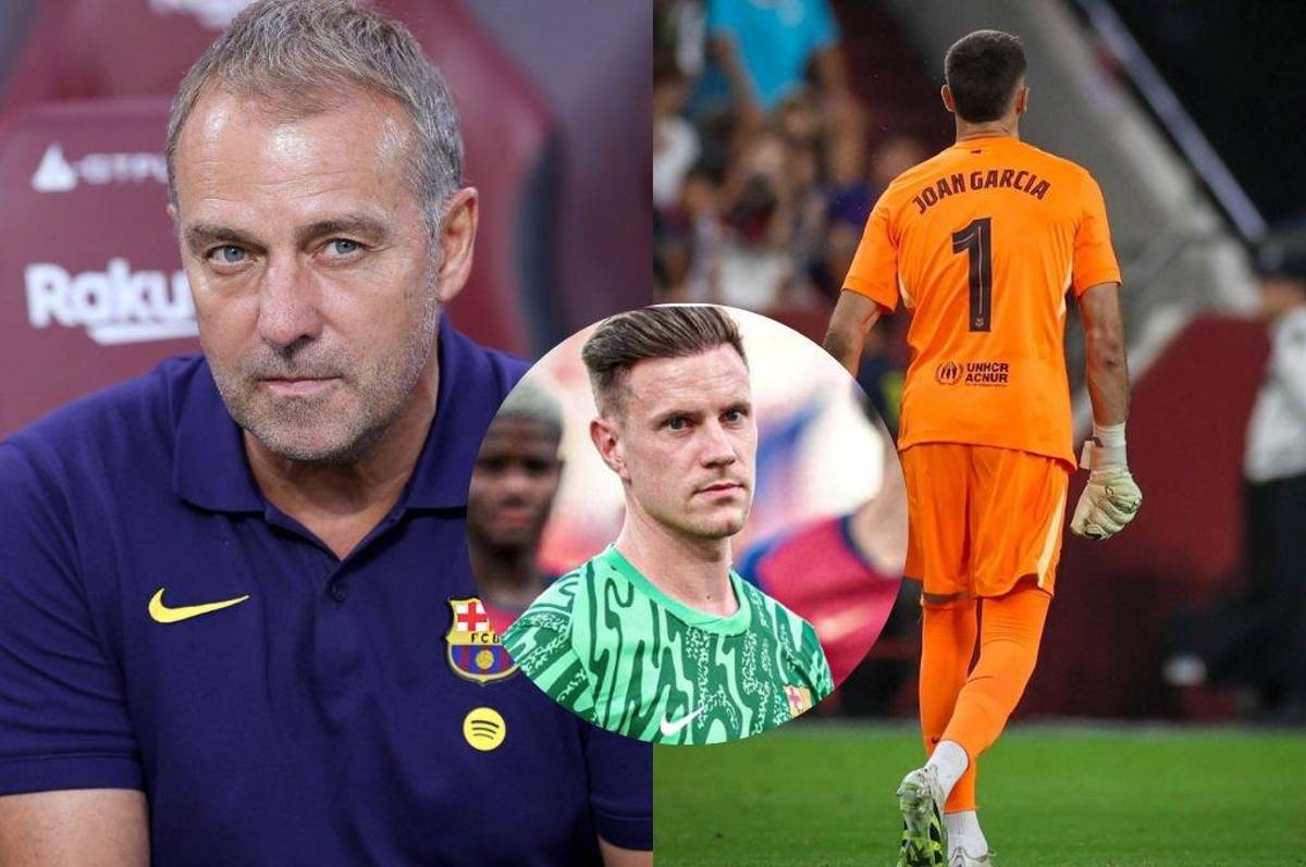 Barcelona da duro golpe a Ter Stegen con Joan García y Hansi Flick deja claro todo: Es simplemente...