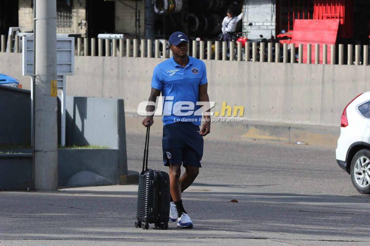 ¿Quiénes viajaron? Así fue la salida del Motagua de Diego Vázquez rumbo a Olancho para disputar el repechaje